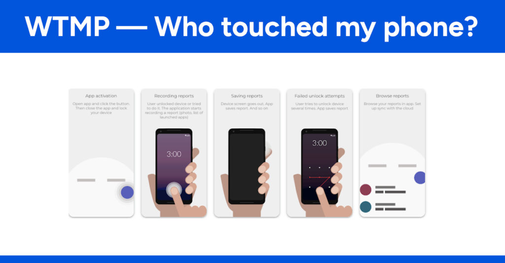 wtmp — who touched my phone