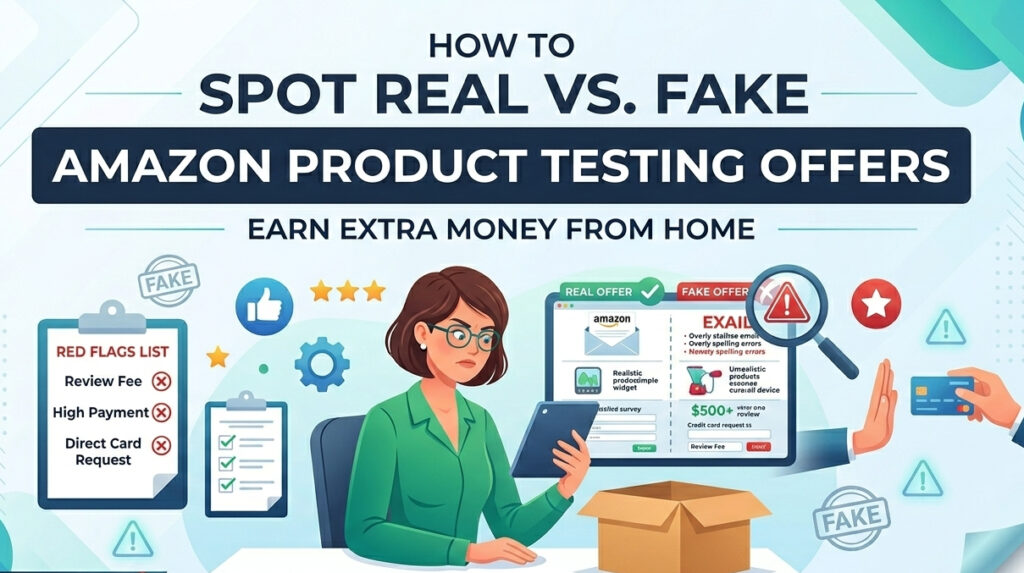 How to Spot Real vs Fake Amazon Product Testing Offers