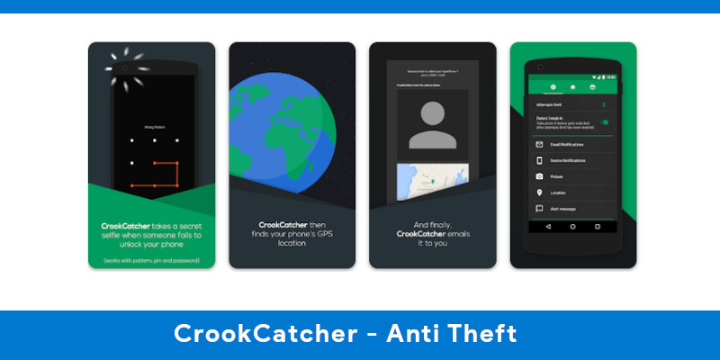 5 Best Apps to Catch Someone Snooping in Your Android Phone 4 crookcatcher anti theft