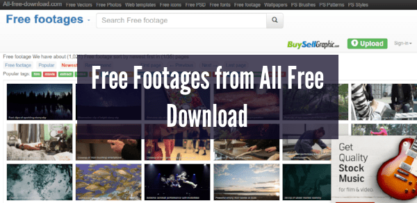 free footages from all free download