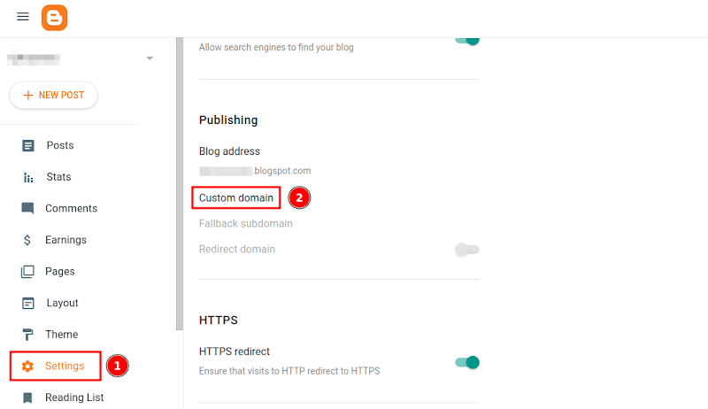 How To Connect Namecheap Domain To Blogger 5 Custom Domain
