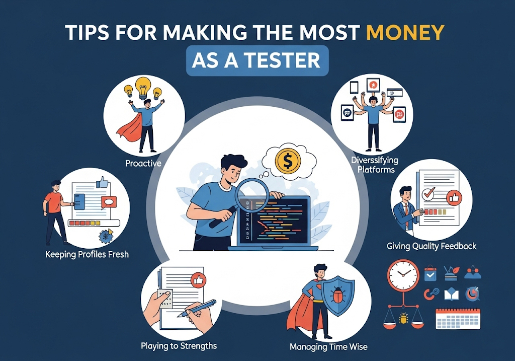 Tips for Making the Most Money as a Tester