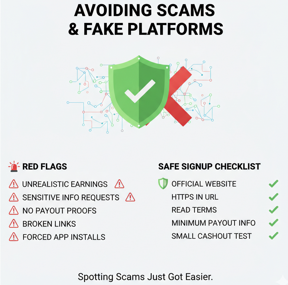 Avoiding Scams and Fake Platforms