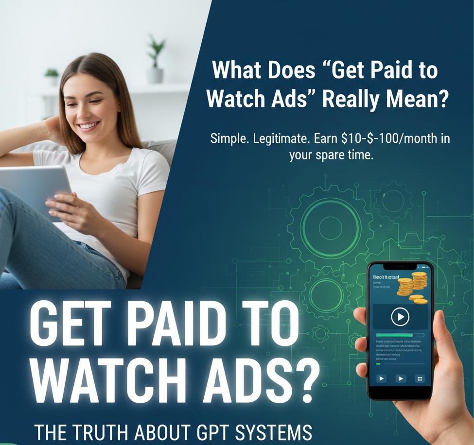 Get Paid to Watch Ads