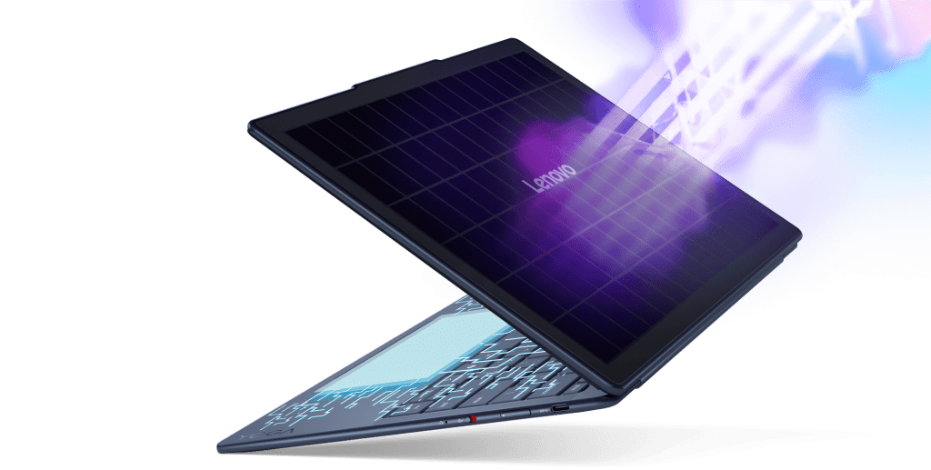 Lenovo Announced Solar-Powered & AI-Driven Laptop