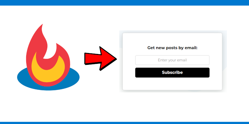 free email subscription widget for blogger | feedburner alternative