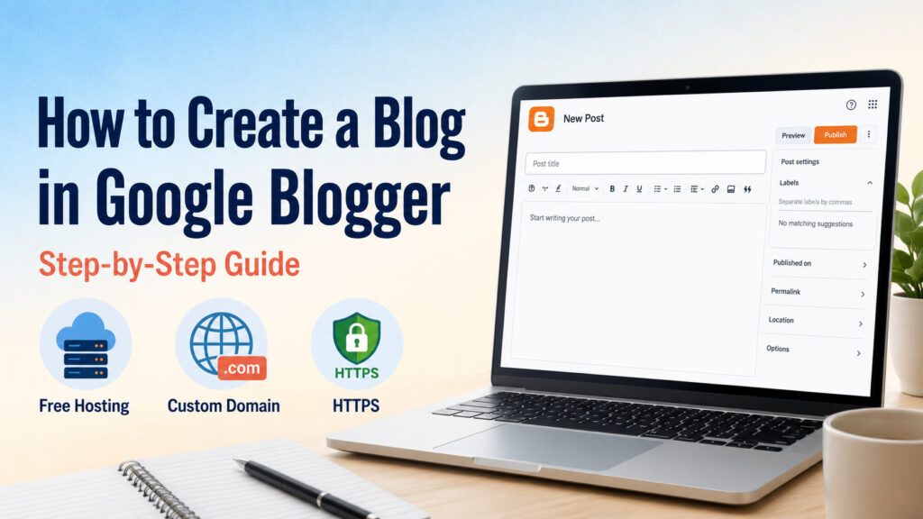 How to Create a Blog in Google Blogger