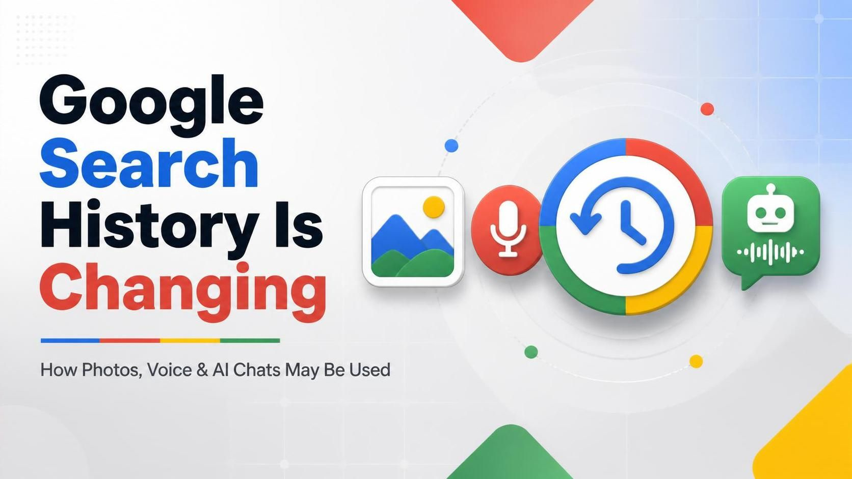 Google Search History Is Changing