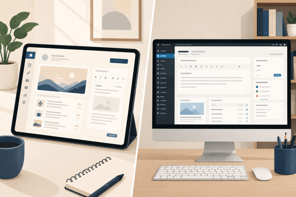 blogger vs wordpress student choice