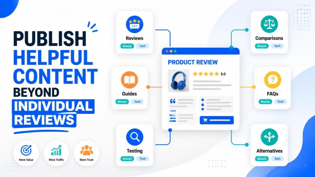 How to Start a Product Review Blog Without Knowing Code: A Beginner's Guide 7 publish-helpful-content-beyond-individual-reviews