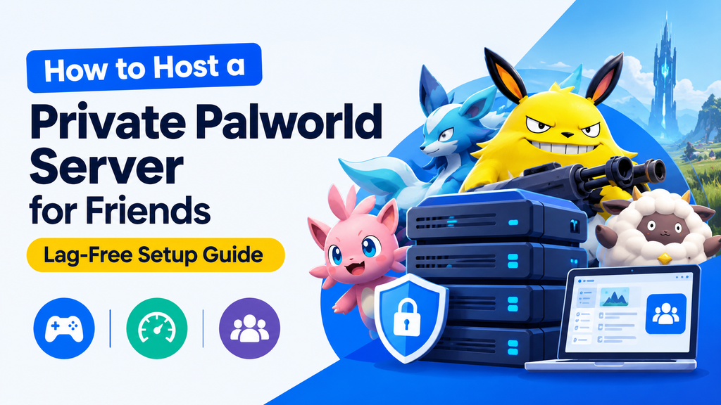 How to Host a Private Palworld Server for Friends (Lag-Free Setup Guide) 1 host-private-palworld-server