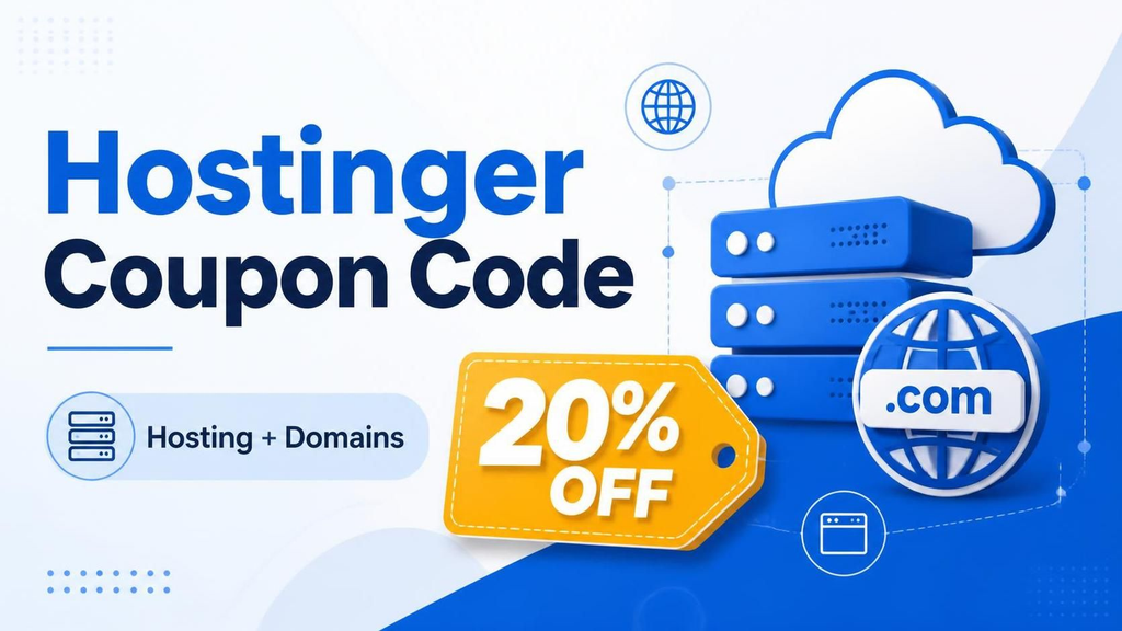Hostinger Coupon Code 2026: Get 20% Off Hosting and Domains 2 hostinger-coupon-code