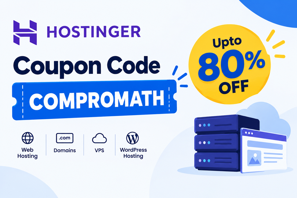 Hostinger Coupon Code 2026: Get Up to 80% Off Hosting and Domains 3 hostinger coupon code new